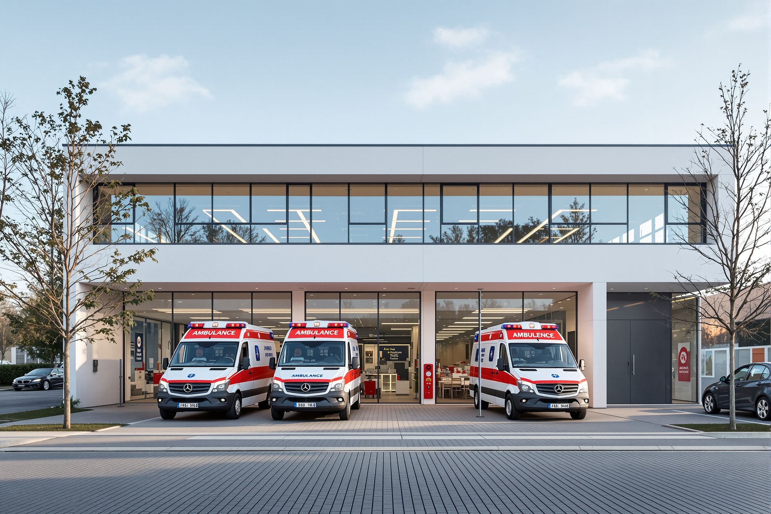 Ny Ambulancestation – brandteknisk rådgivning, offentlig, ProFireSafe